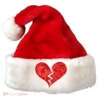 Broken Heart Anti Valentine Santa Hat thumb 0