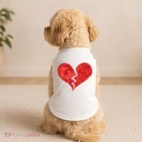 Broken Heart Anti Valentine Doggie Tank thumb 2