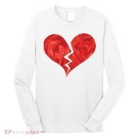 Broken Heart Anti Valentine Long Sleeve Shirt thumb 0