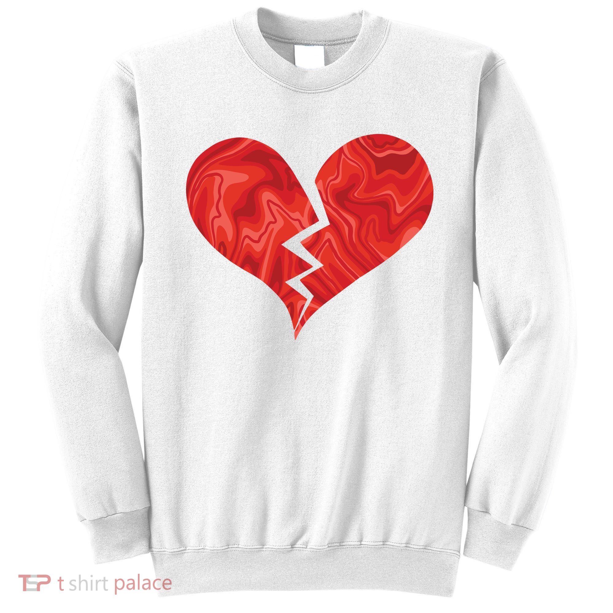 Broken Heart Anti Valentine Sweatshirt
