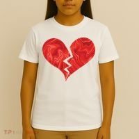 Broken Heart Anti Valentine T-Shirt thumb 4