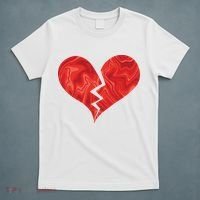 Broken Heart Anti Valentine T-Shirt thumb 5