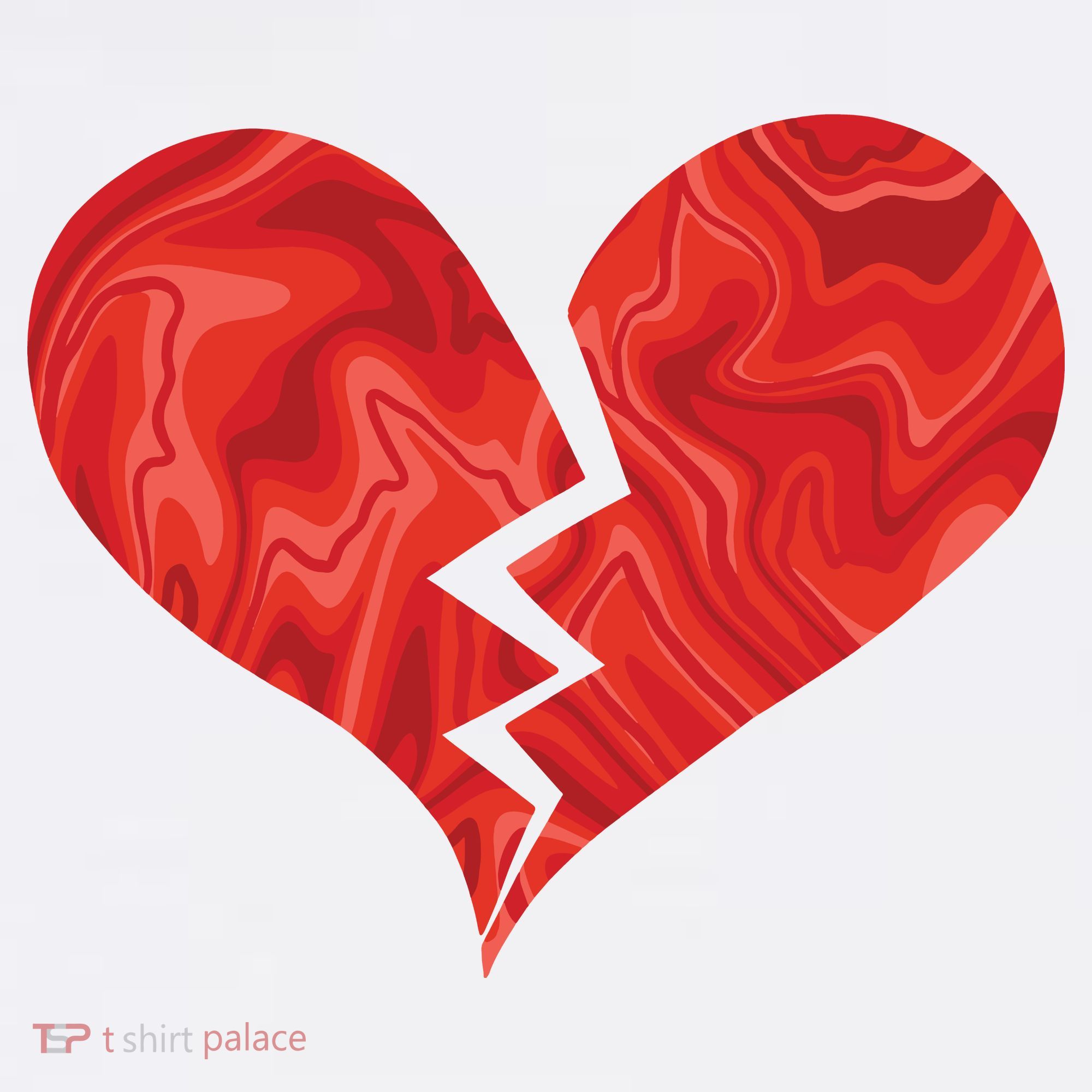 Broken Heart Anti Valentine T-Shirt