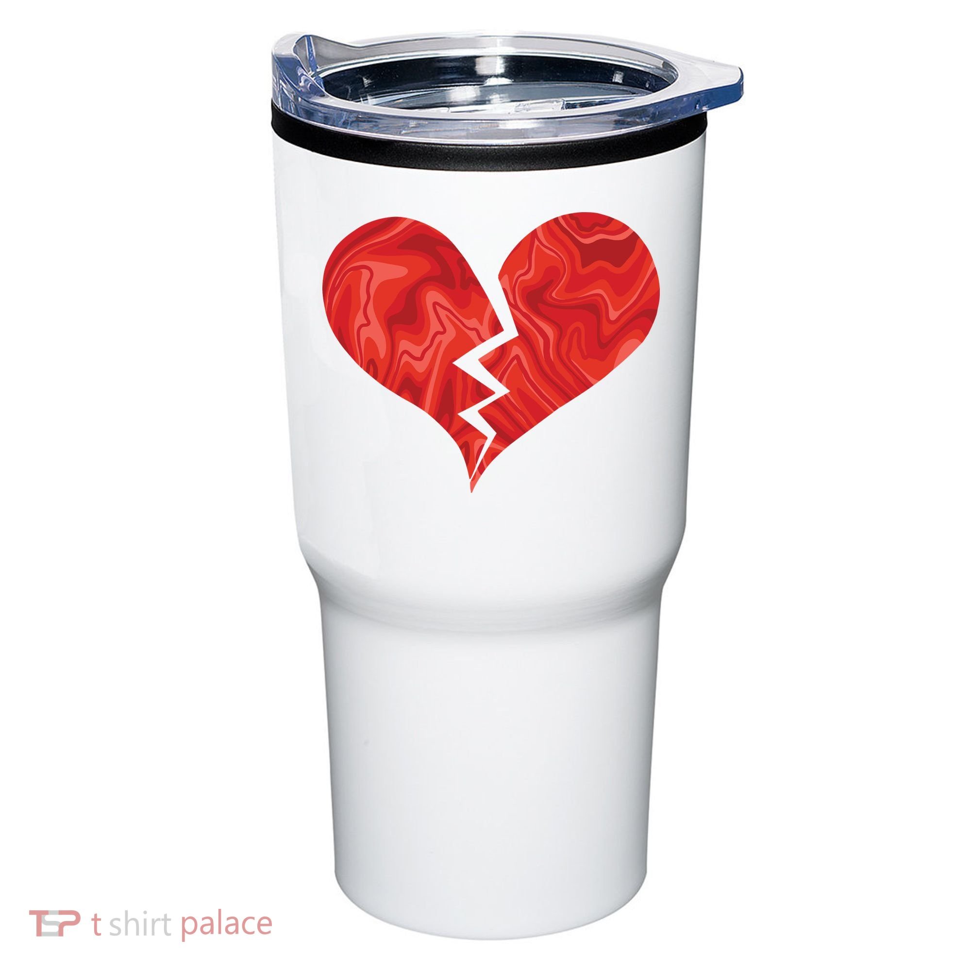 Broken Heart Anti Valentine Tumbler
