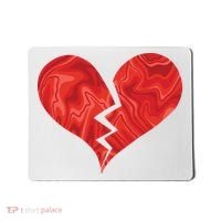 Broken Heart Anti Valentine Mousepad thumb 0