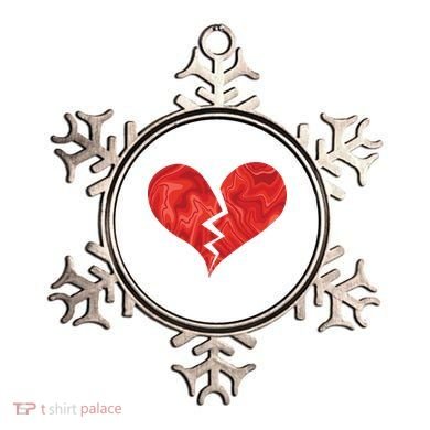 Broken Heart Anti Valentine Ornament