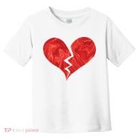 Broken Heart Anti Valentine Toddler T-Shirt thumb 0