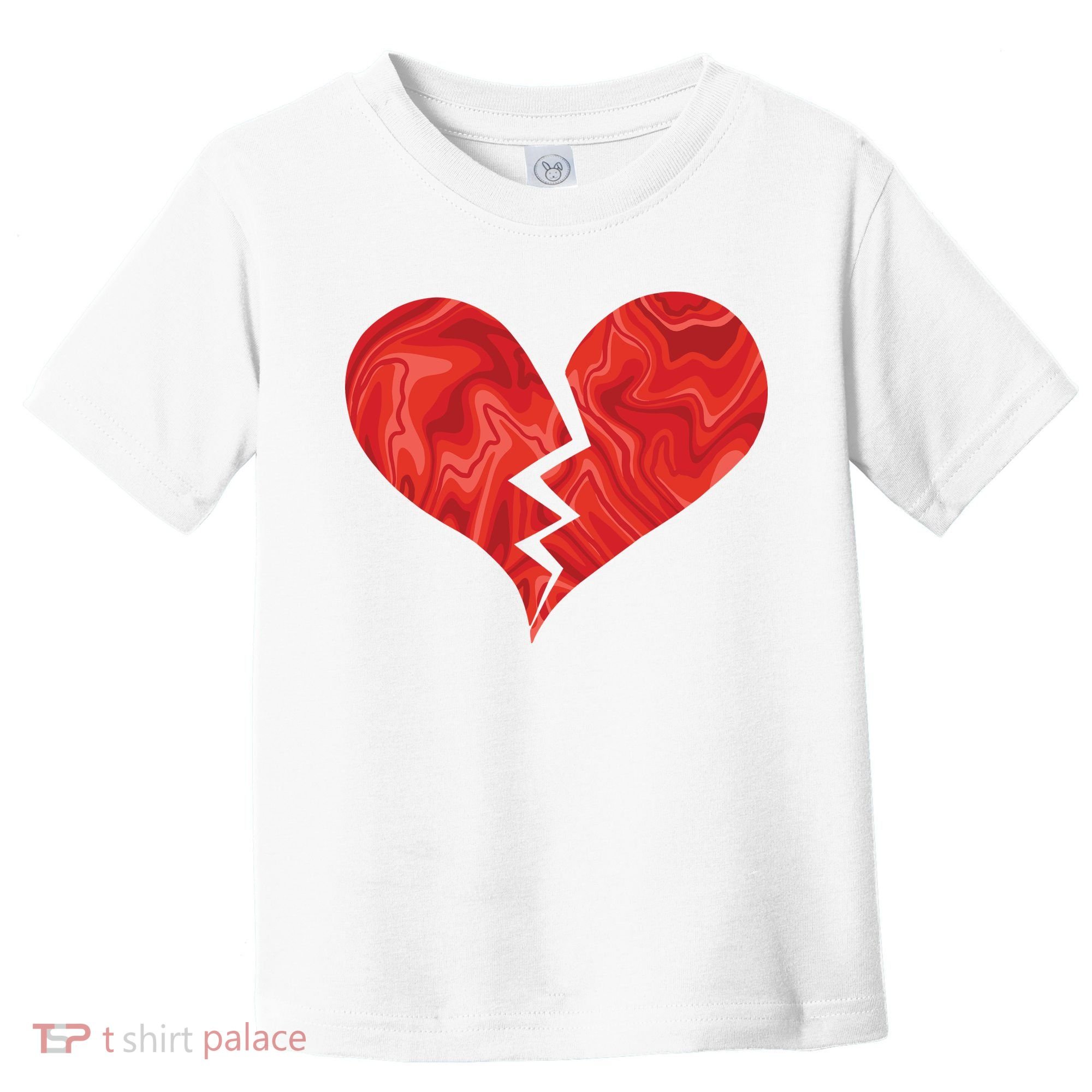Broken Heart Anti Valentine Toddler T-Shirt