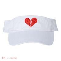 Broken Heart Anti Valentine Visor thumb 0