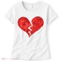 Broken Heart Anti Valentine Women's T-Shirt thumb 0
