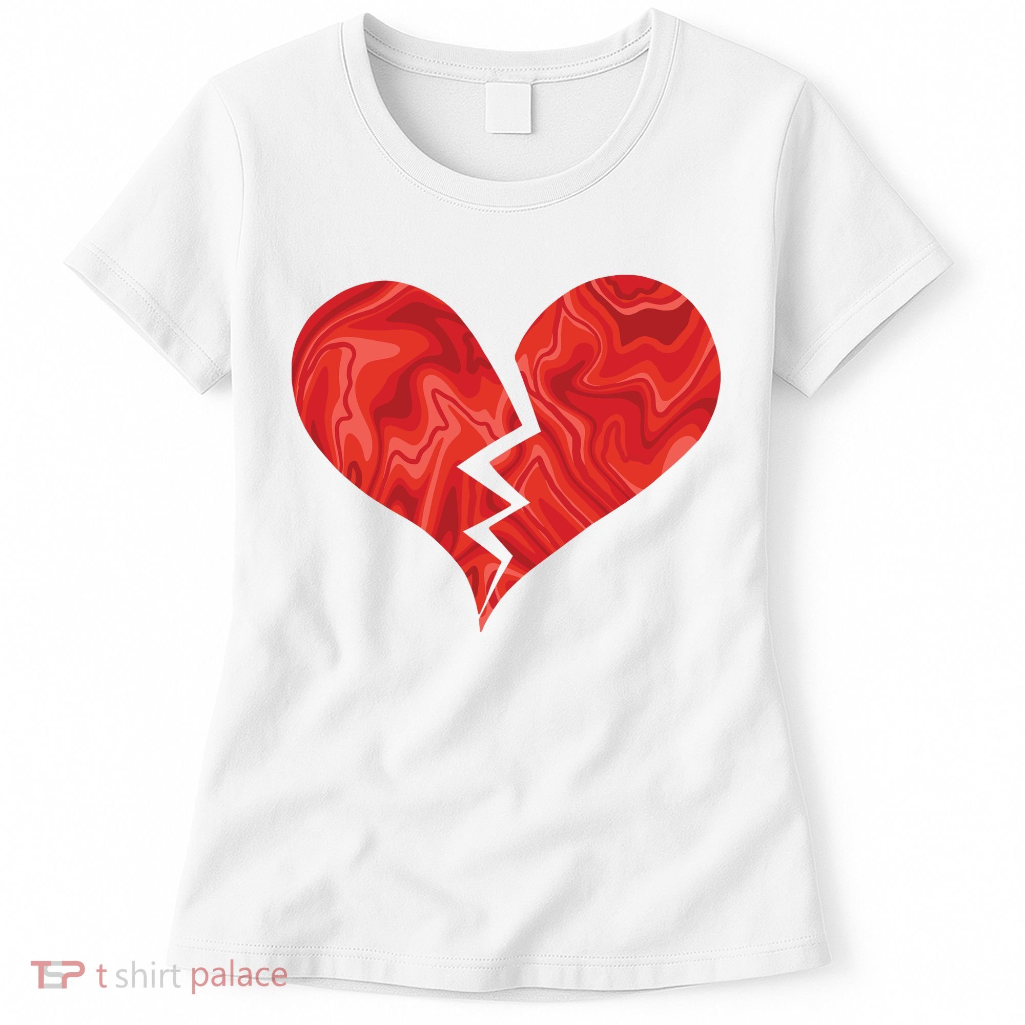 Broken Heart Anti Valentine Women's T-Shirt
