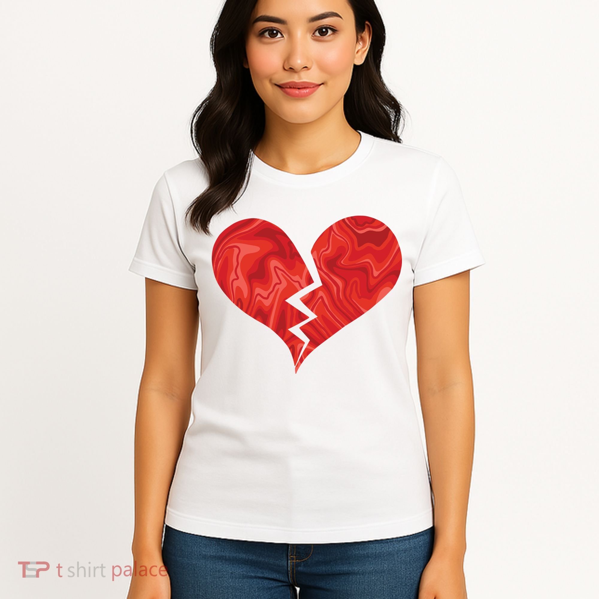 Broken Heart Anti Valentine Women's T-Shirt