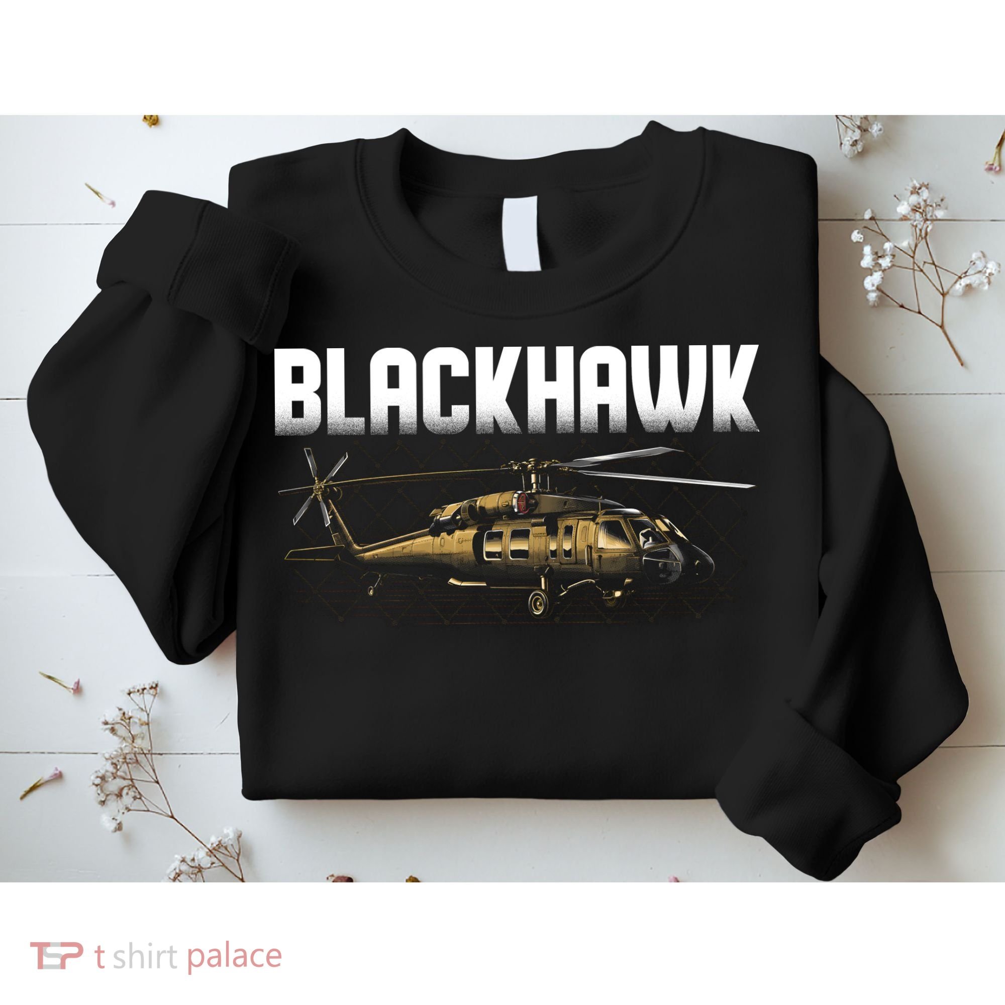 Blackhawk Helicopter Aircraft Sweatshirt