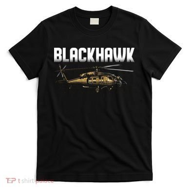 Blackhawk Helicopter Aircraft T-Shirt