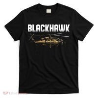 Blackhawk Helicopter Aircraft T-Shirt thumb 0