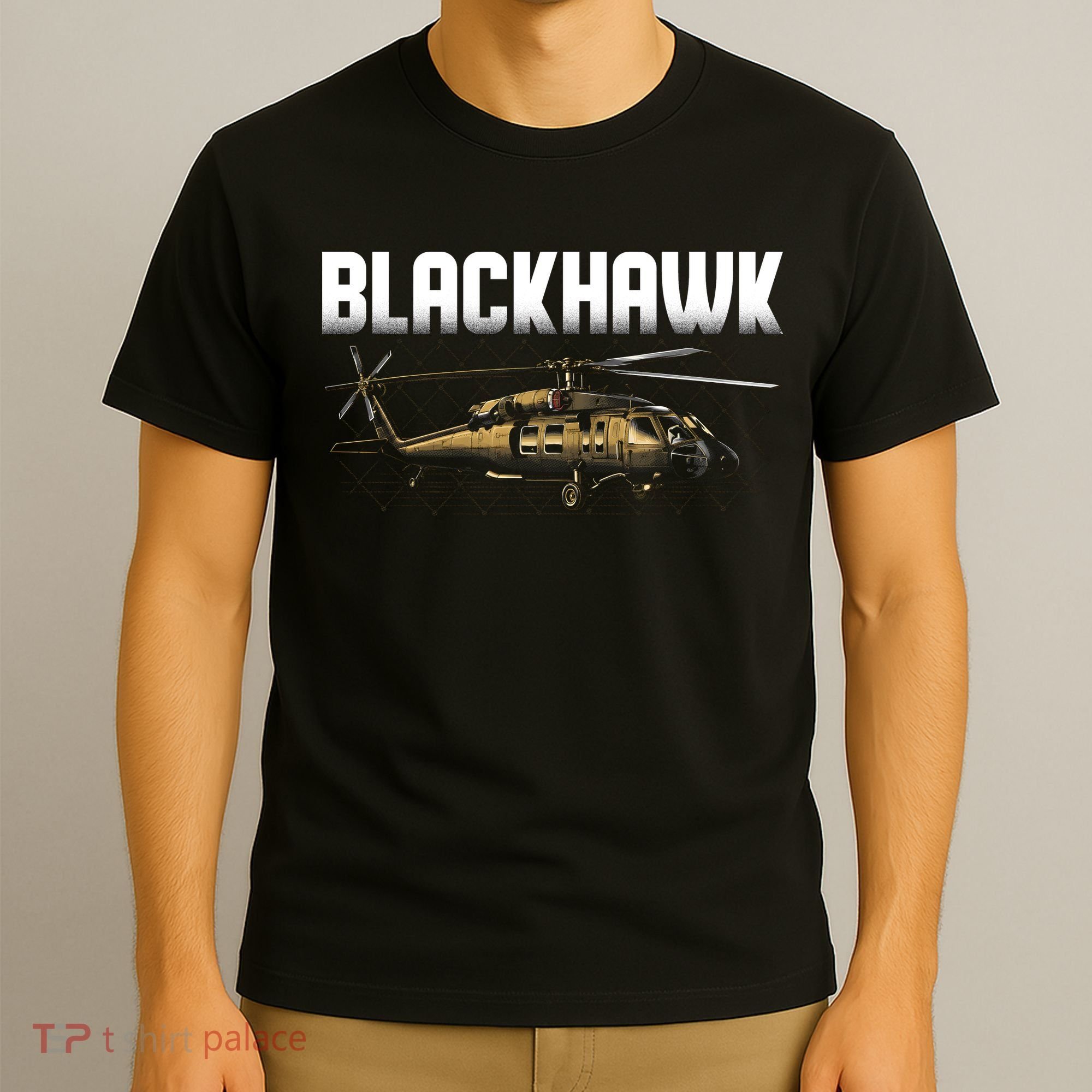 Blackhawk Helicopter Aircraft T-Shirt