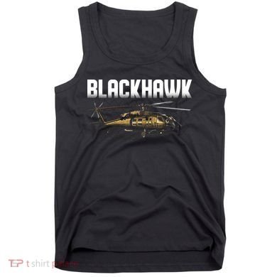 Blackhawk Helicopter Aircraft Tank Top