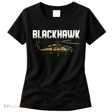 Blackhawk Helicopter Aircraft Women's T-Shirt