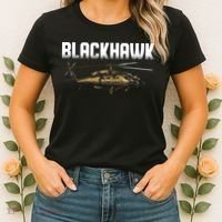 Blackhawk Helicopter Aircraft Women's T-Shirt thumb 2