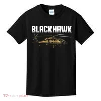 Blackhawk Helicopter Aircraft Kids T-Shirt thumb 0