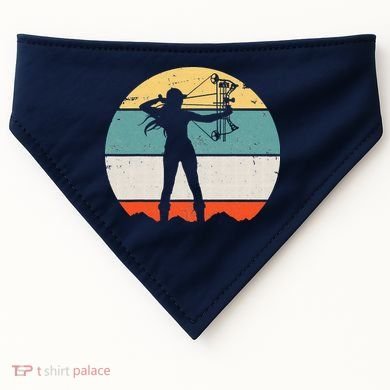 Bow Hunting Archery USA-Made Doggie Bandana