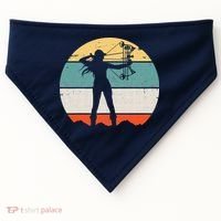 Bow Hunting Archery USA-Made Doggie Bandana thumb 0