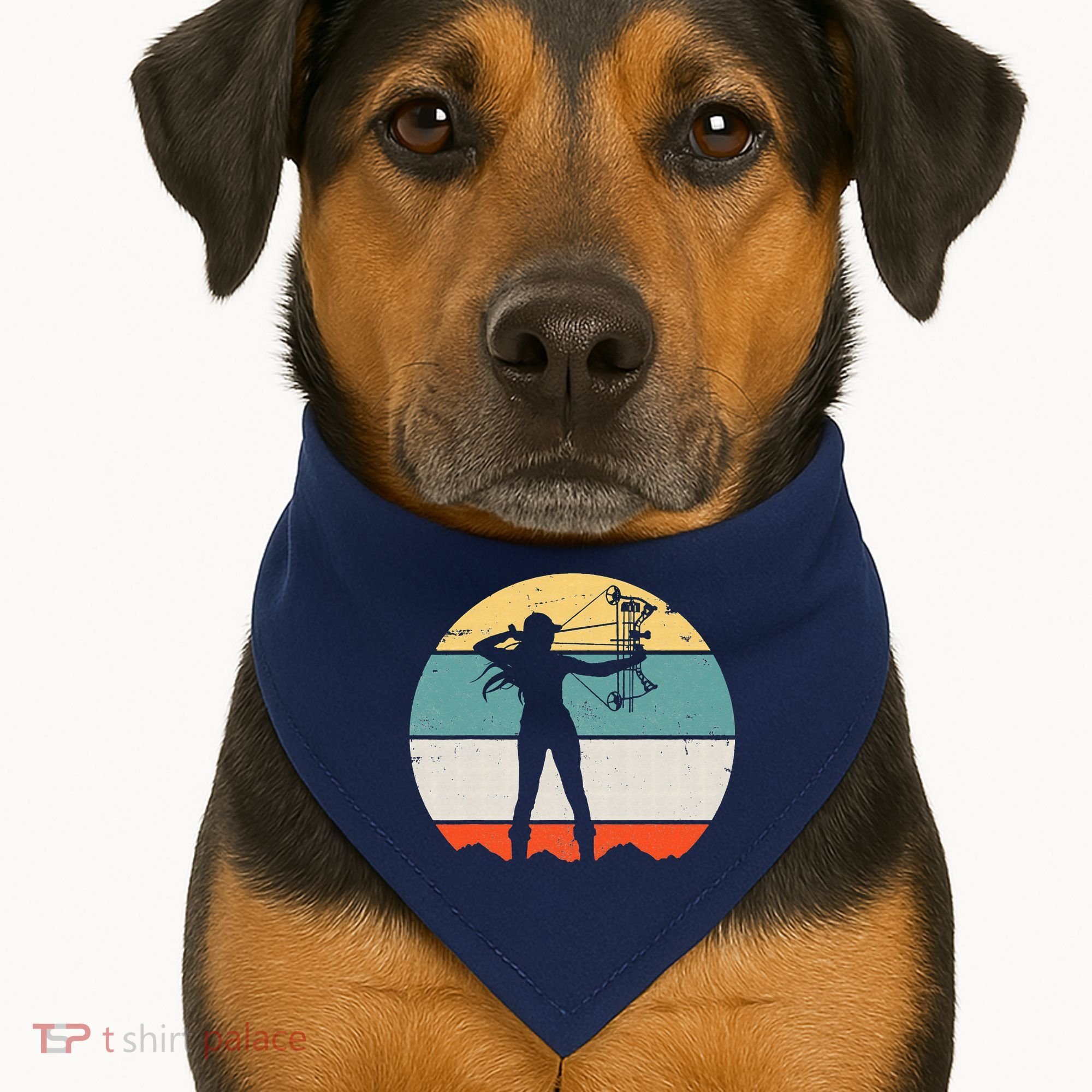 Bow Hunting Archery USA-Made Doggie Bandana