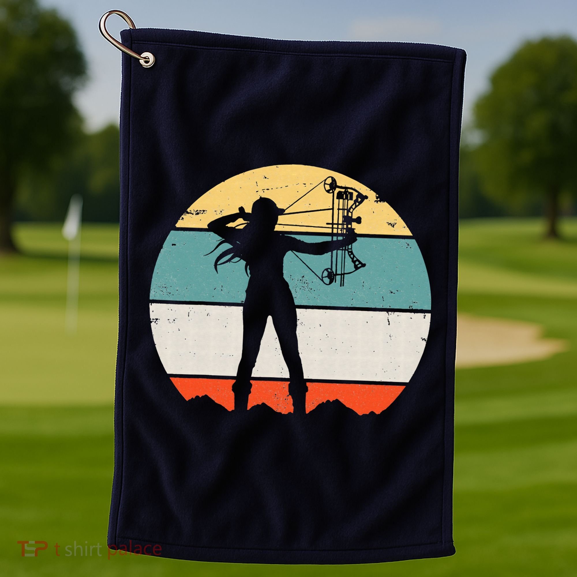 Bow Hunting Archery Golf Towel