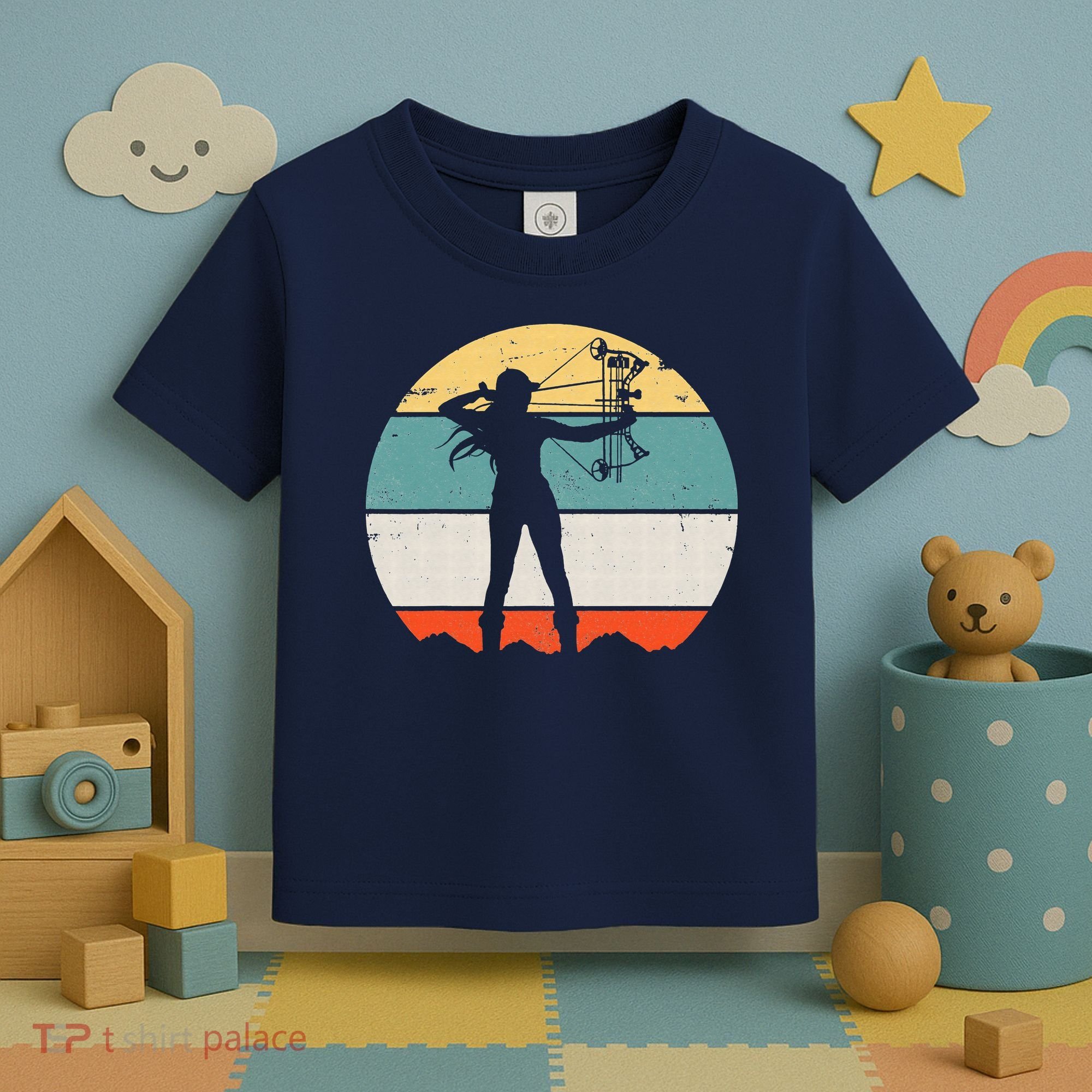Bow Hunting Archery Toddler T-Shirt