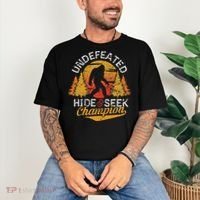 Bigfoot Hide and Seek Champion Sasquatch Comfort Colors T-Shirt thumb 3