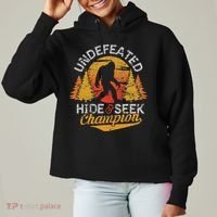 Bigfoot Hide and Seek Champion Sasquatch Ladies Heavyweight Boxy Pullover Hoodie thumb 0