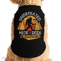Bigfoot Hide and Seek Champion Sasquatch Doggie Tank thumb 0