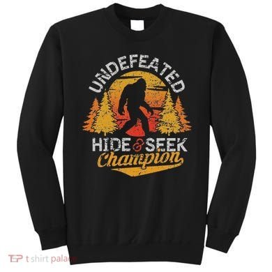Bigfoot Hide and Seek Champion Sasquatch Sweatshirt