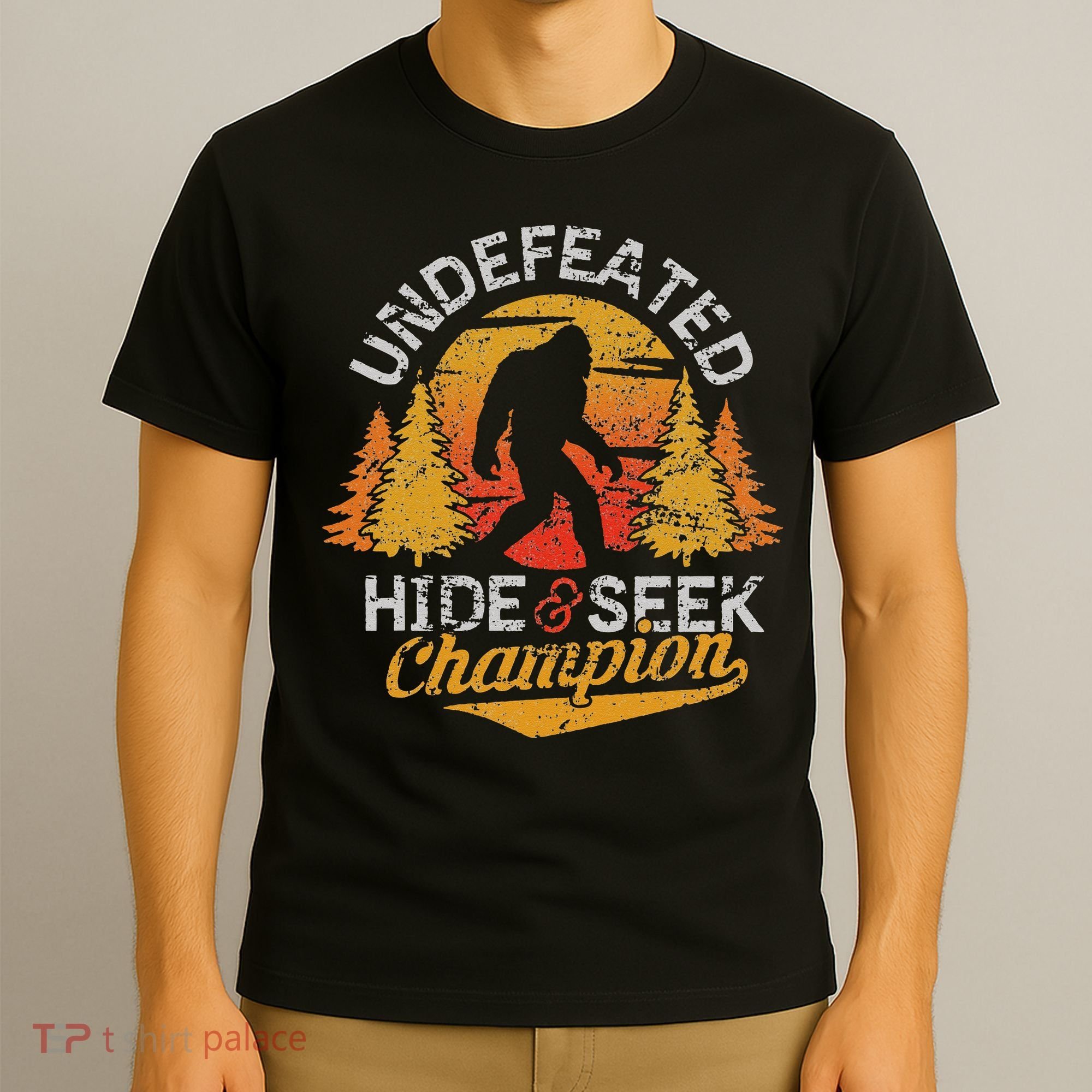 Bigfoot Hide and Seek Champion Sasquatch T-Shirt