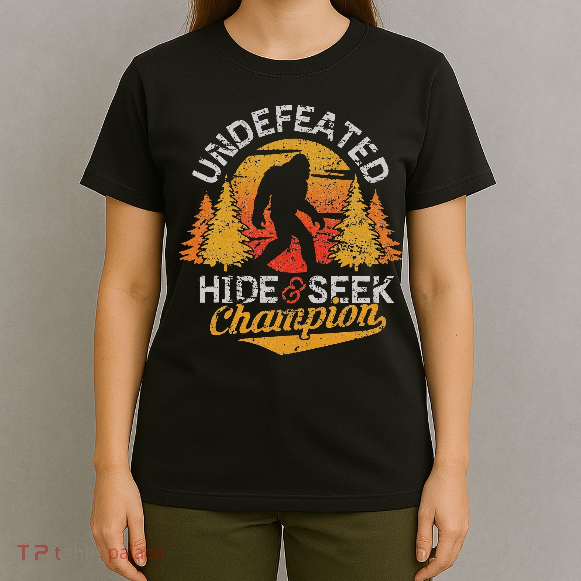 Bigfoot Hide and Seek Champion Sasquatch T-Shirt