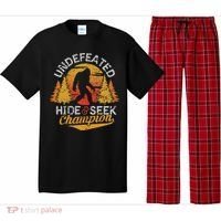 Bigfoot Hide and Seek Champion Sasquatch Pajama Set thumb 0