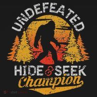 Bigfoot Hide and Seek Champion Sasquatch Women's Hoodie thumb 2