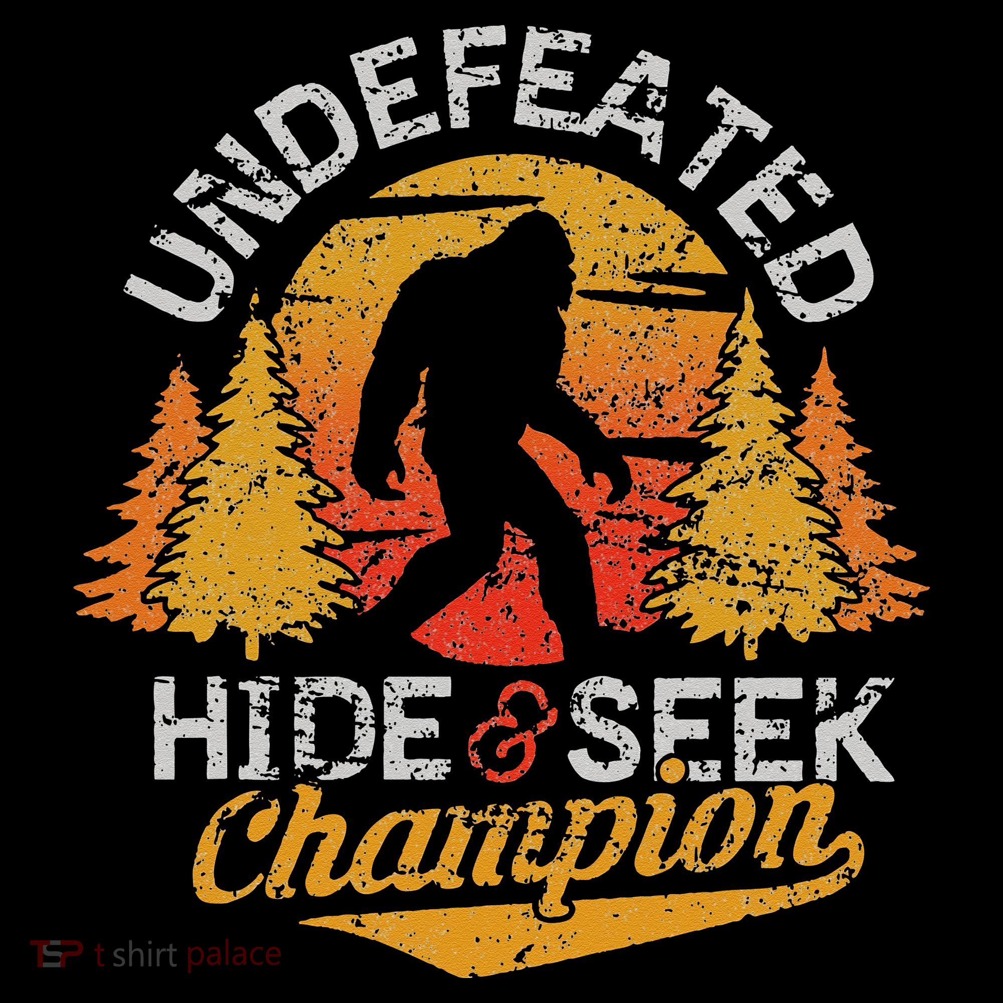 Bigfoot Hide and Seek Champion Sasquatch Women's Hoodie