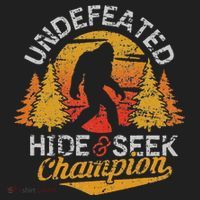 Bigfoot Hide and Seek Champion Sasquatch Urban Oversized Heavyweight T-Shirt thumb 2