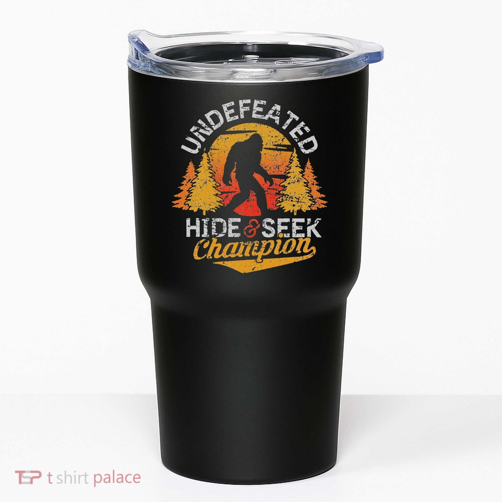 Bigfoot Hide and Seek Champion Sasquatch Tumbler