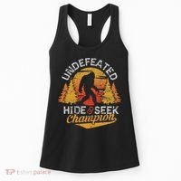 Bigfoot Hide and Seek Champion Sasquatch Women's Tank Top thumb 0
