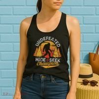 Bigfoot Hide and Seek Champion Sasquatch Women's Tank Top thumb 2