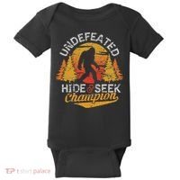 Bigfoot Hide and Seek Champion Sasquatch Baby Bodysuit thumb 0