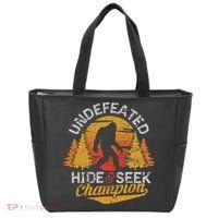 Bigfoot Hide and Seek Champion Sasquatch Tote Bag thumb 0