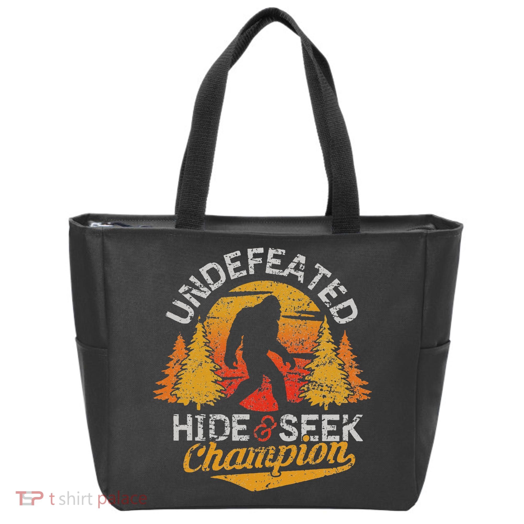 Bigfoot Hide and Seek Champion Sasquatch Tote Bag