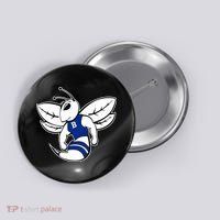 Bryant Hornets Button thumb 0