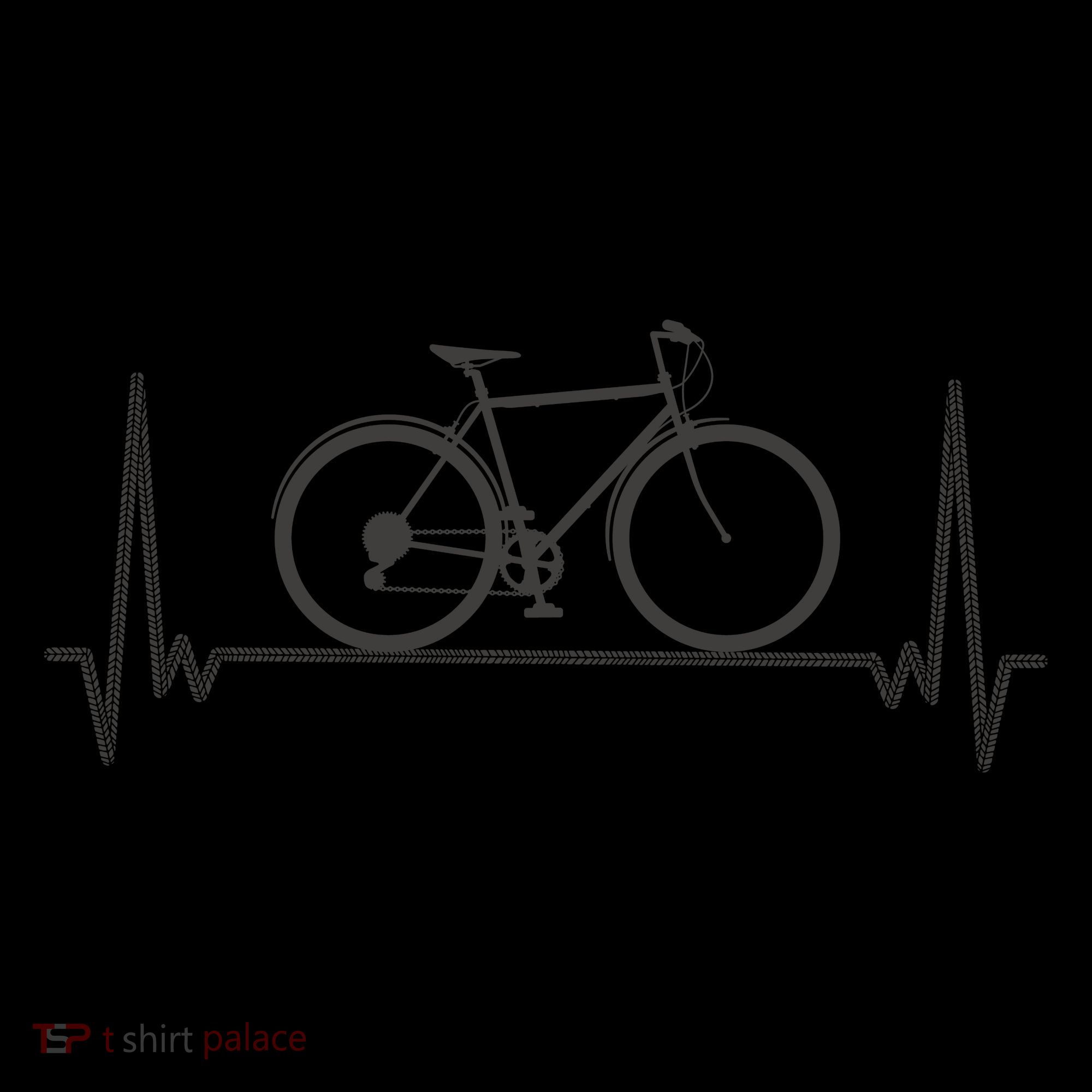 Bicycle Heartbeat Coaster