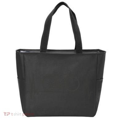 Bicycle Heartbeat Tote Bag