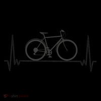Bicycle Heartbeat Tote Bag thumb 4