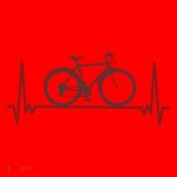 Bicycle Heartbeat Santa Hat thumb 1